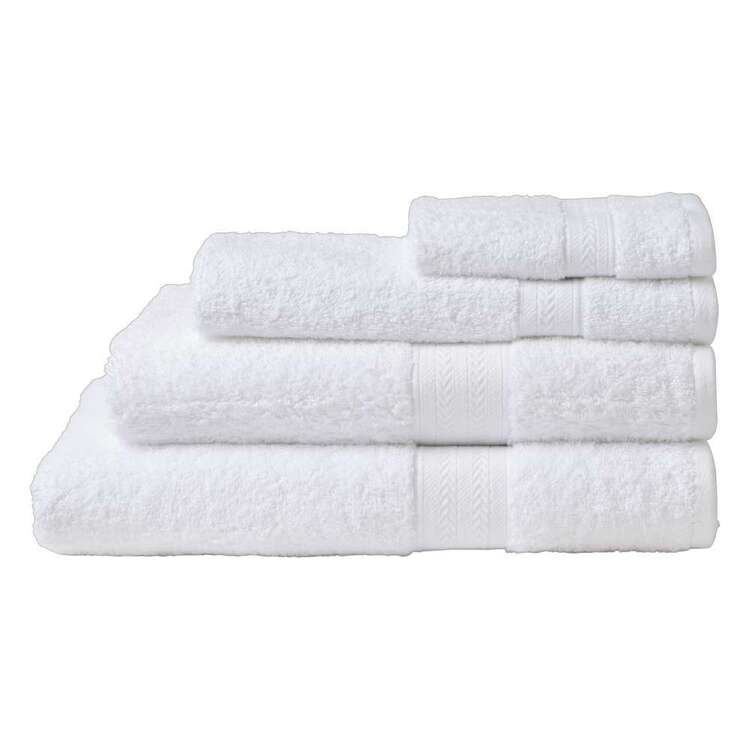 Luxury Living Milano 500GSM Towel Collection White