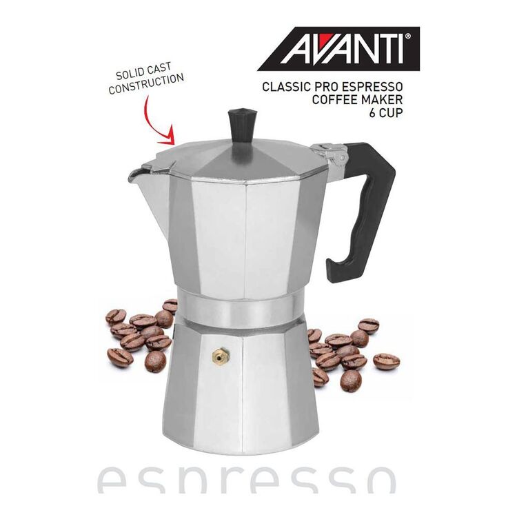 Avanti Classic Pro 300 ml Espresso Coffee Maker Silver 300 mL