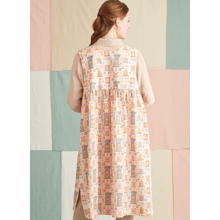 Simplicity S9835 Misses' Dress & Pinafore Apron Pattern by Elaine Heigl ...