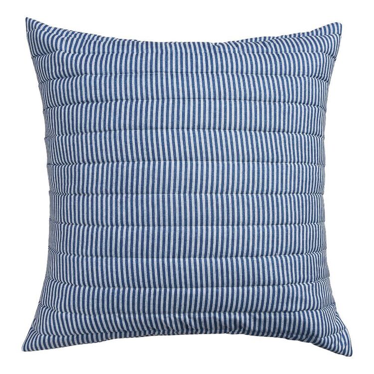 KOO Venezia Quilted Pillowcase Blue European