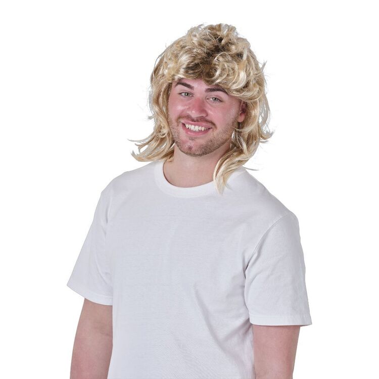 Spartys Mullet Wig Blonde