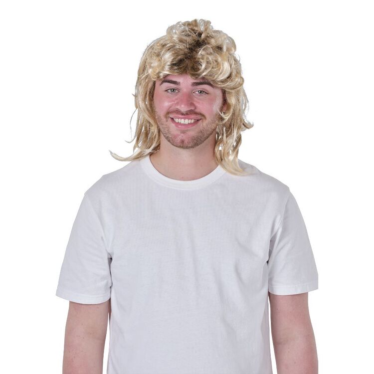 Spartys Mullet Wig Blonde