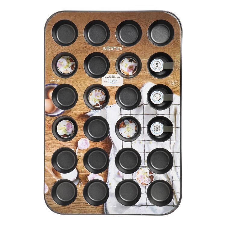 Wiltshire Easybake Mini Muffin Pan Grey - Main Image