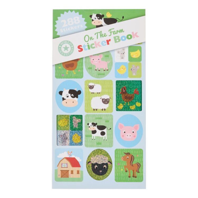 Artwrap Farm Sticker Book Farm