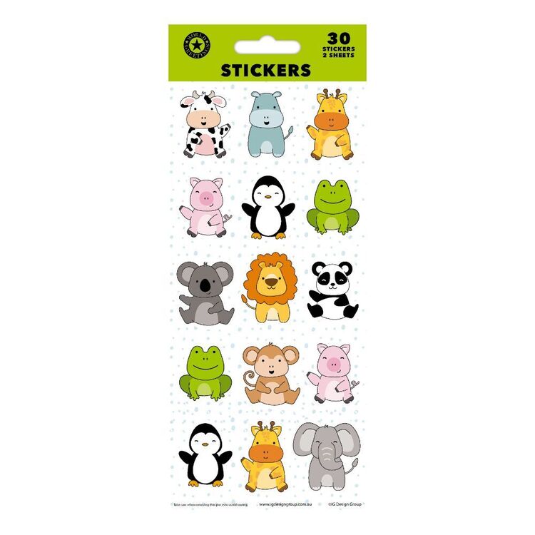 Artwrap Cute Animals Sticker Sheet Cute Animals