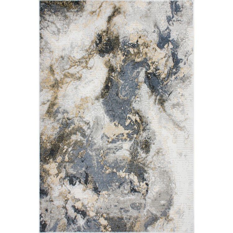 Limon Noah Mineral Rug Stone & Blue