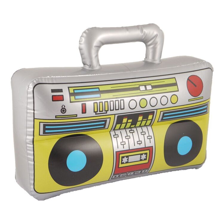 Boom Box Rifle Inflatable Boom Box Multicoloured | Spotlight Australia