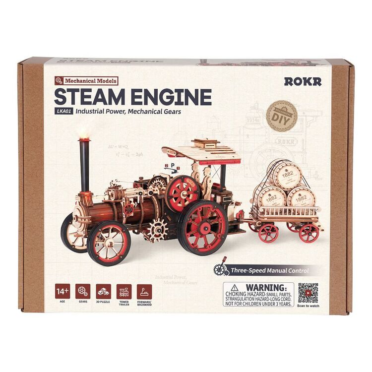 Kit di veicoli in legno 3D ROKR / Puzzle meccanici fai da te per auto Kit di veicoli in legno 3D ROKR / Puzzle meccanici fai da te per auto