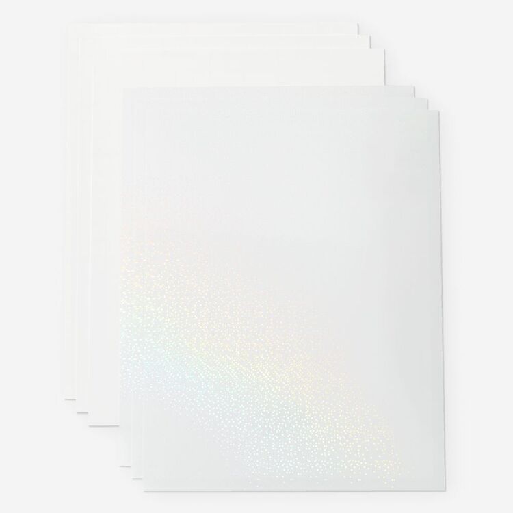 Cricut Joy Xtra Printable Waterproof Sticker Set Holographic A4