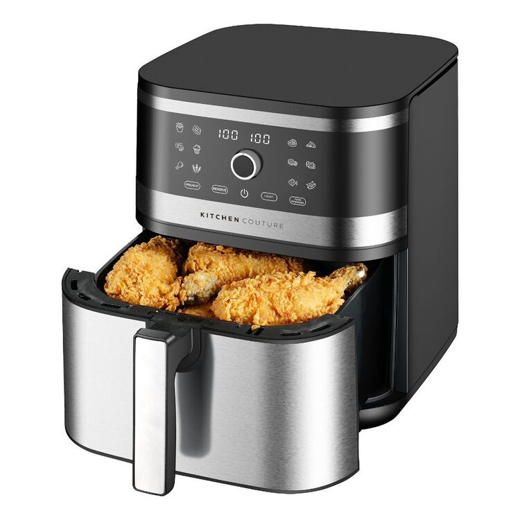 Kitchen Couture Stainless Steel Air Fryer Silver - Main Image