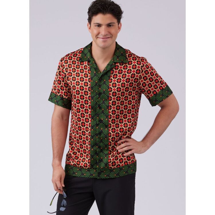 McCall's M8459 Men's Shirt Pattern