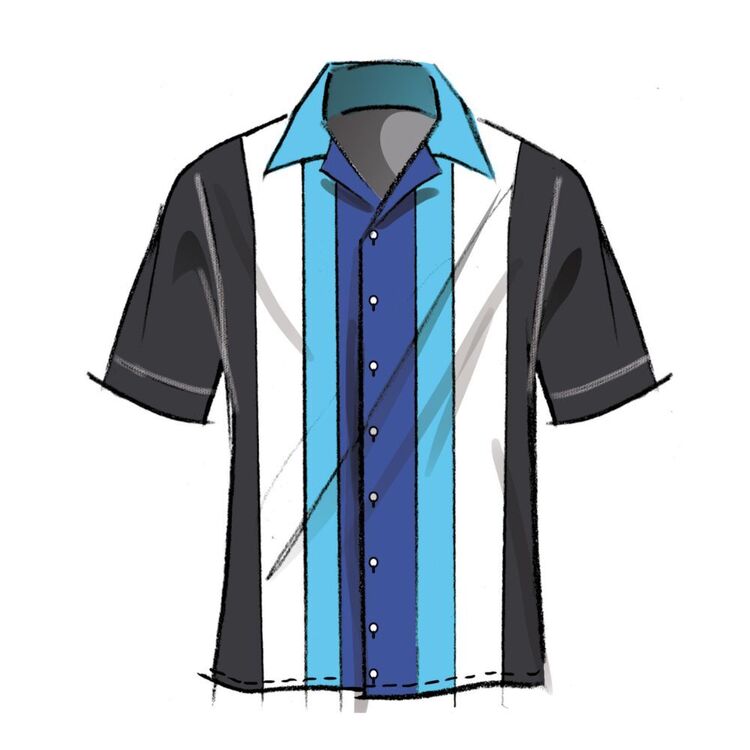 McCall's M8459 Men's Shirt Pattern