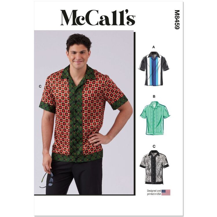 McCall's M8459 Men's Shirt Pattern