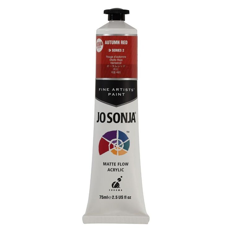 Jo Sonja Acrylic Paint Series 2 Autumn Red 75 ML