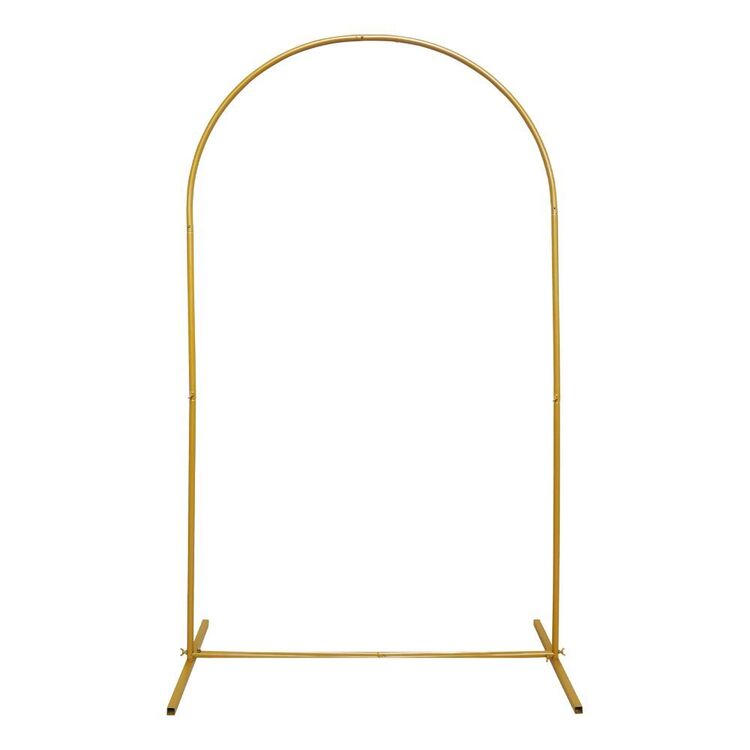 Spartys Backdrop Arch Gold 2 x 1 m