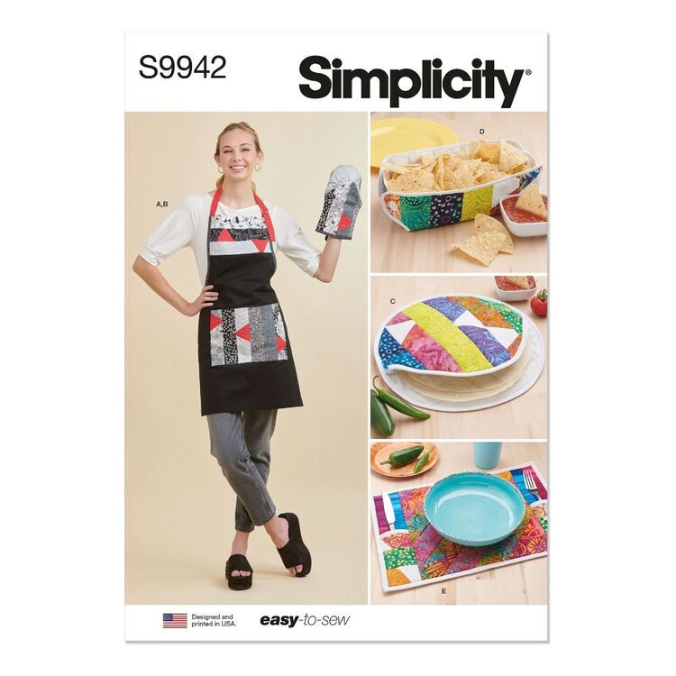 Simplicity S9942 Kitchen Accessories by Carla Reiss Design Pattern