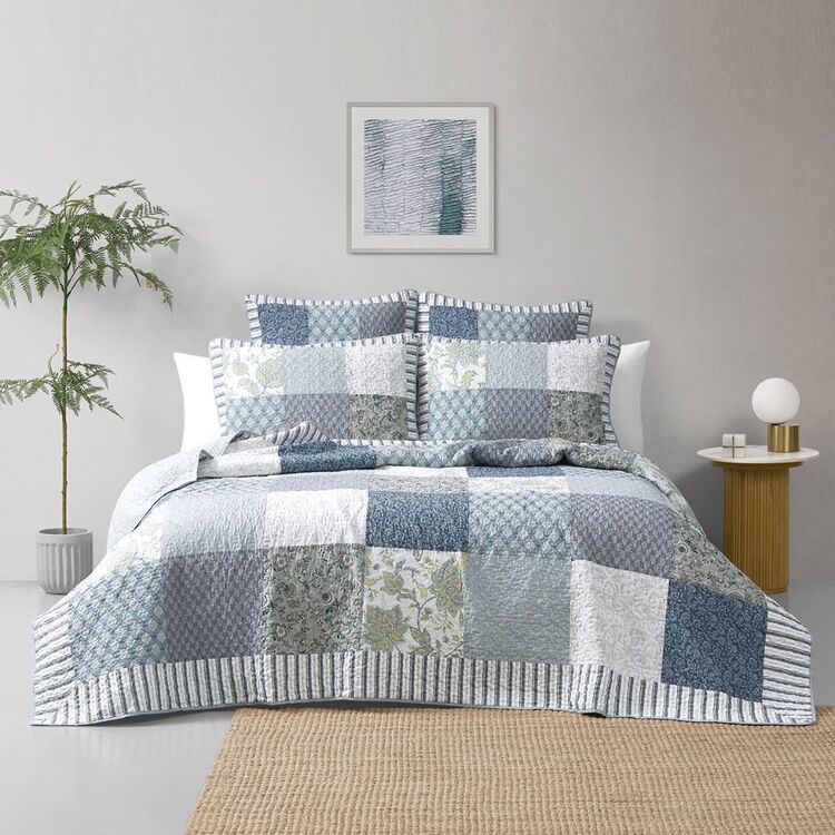 King Size Spotlight Cot Quilt Cover Wool Quilt Australian Made