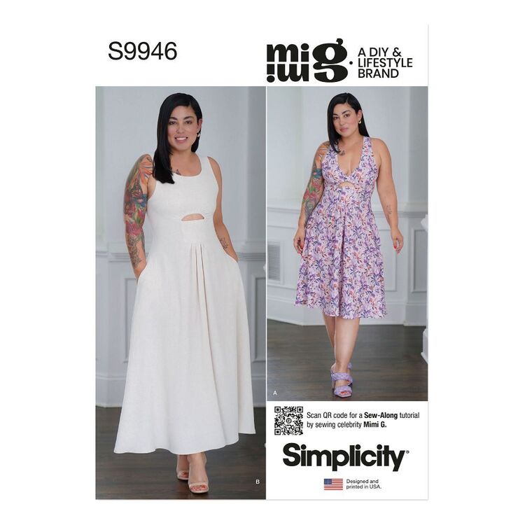 Simplicity S9946 Misses' Fit & Flare Dress by Mimi G Style Pattern 8 - 16 (Paper) Simplicity S9946 Misses' Fit & Flare Dress by Mimi G Style Pattern 8 - 16 (Paper)