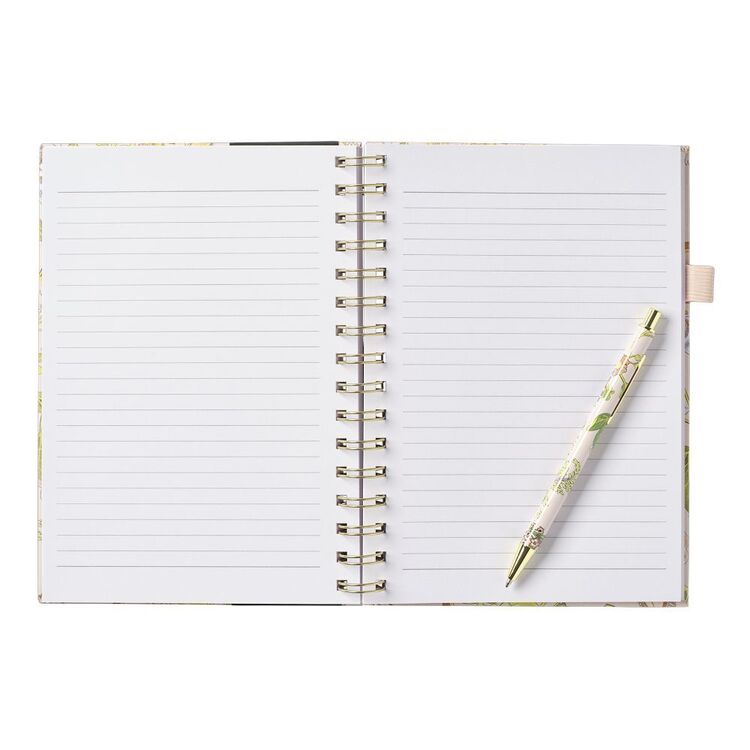 Eve Design Notebook Francheville Eve Floral A5 Spiral Notebook With Pen Eve Floral Pink