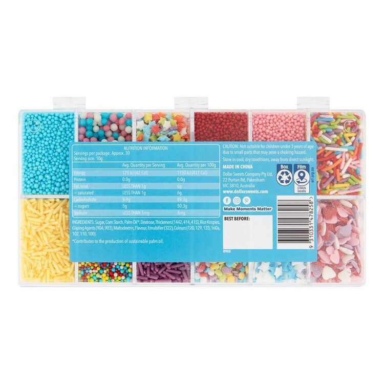 Creative Kitchen Sprinkle Tackle Box Multicoloured