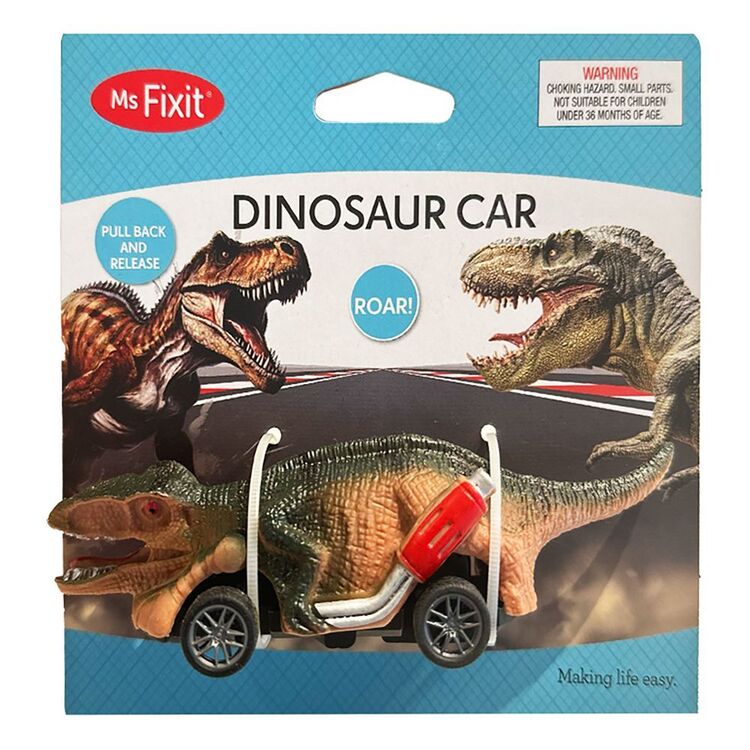 Ms Fix-It Dinosaur Car Assorted - Main Image