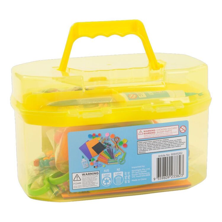 Yellow Activity Box Club House Craft Activity Box Yellow | Spotlight Australia