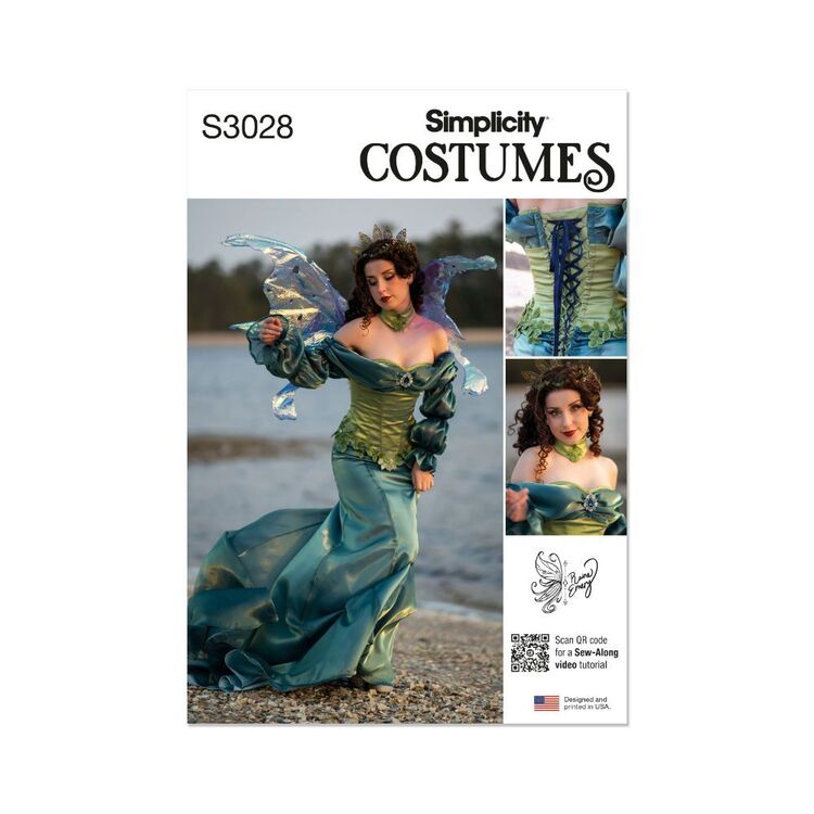 Simplicity S3028 Misses' Fantasy Costume Pattern by Raine Emery ...