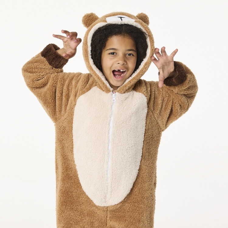 Couple Kids Bear Onesie Teddy Bear Costume Pooh Bear Costume