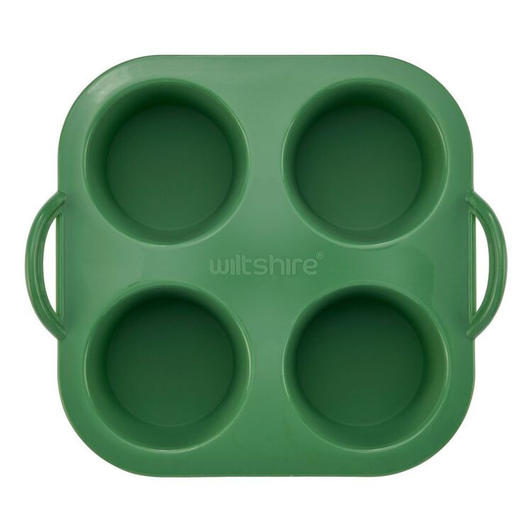 Wiltshire Silicone Air Fryer Cup Muffin Pan Green