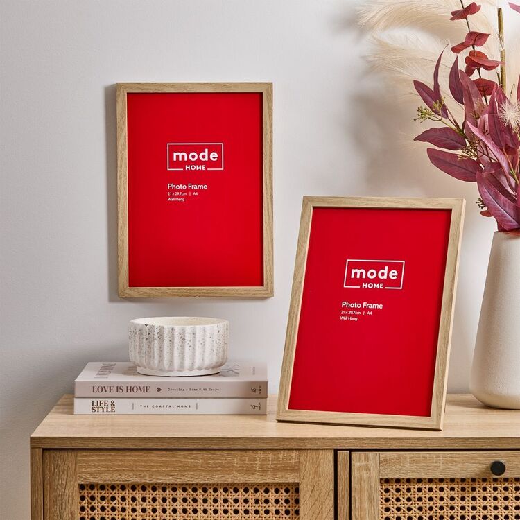 Mode Home Natural Photo Frame 2 Pack Natural