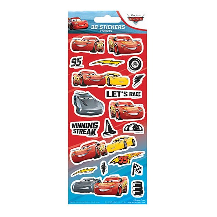 Disney Cars Stickers Multicoloured