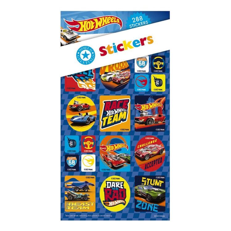 Hotch Sticker Hot Wheels Stickers Multicoloured