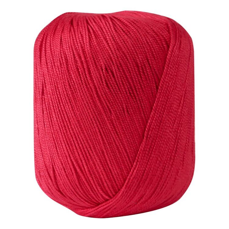 Semco 4 Ply Regency Cotton 50g Yarn Red | Spotlight Australia
