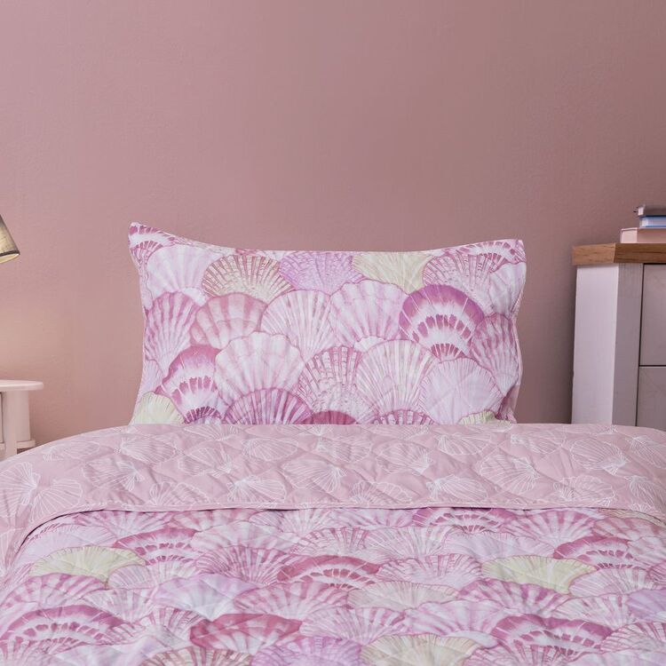 Kids House Seashells Comforter Set Multicoloured | Spotlight Australia