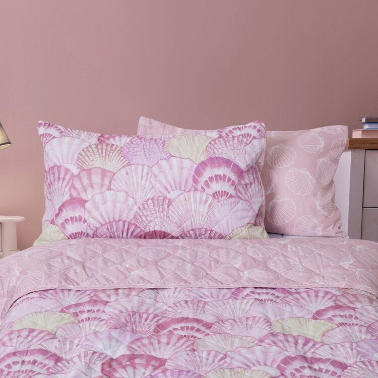 Kids House Seashells Comforter Set Multicoloured | Spotlight Australia
