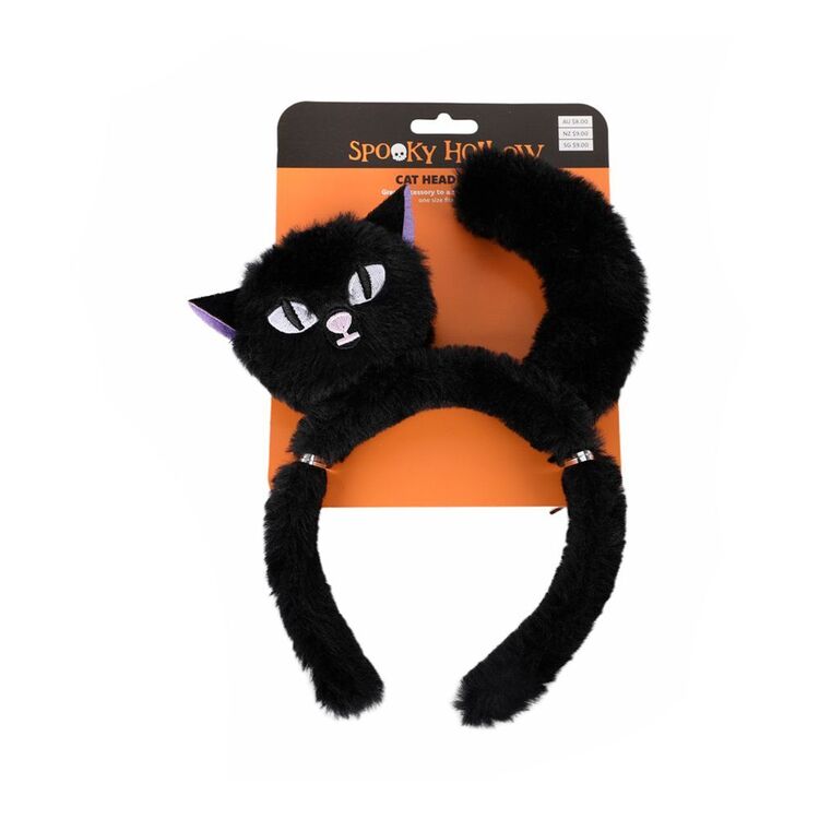 Spooky Hollow Cat Headband Multicoloured