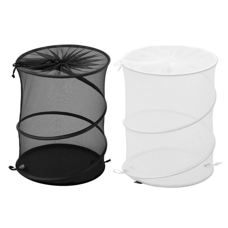 Boxsweden Laundry Pop Up Mesh Hamper Assorted 42 cm