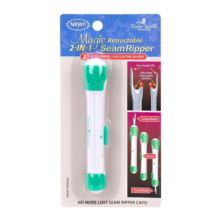 Retractable Seam Ripper Taylor Seville Magic Retractable 2-In-1 Seam Ripper Multicoloured ...