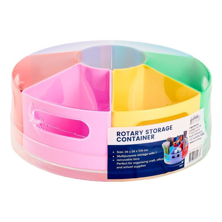 Rotary Storage Container Multicoloured