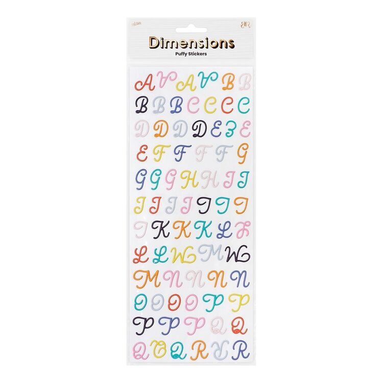 Dimensions Phrase Blooming Fun Sticker Multicoloured