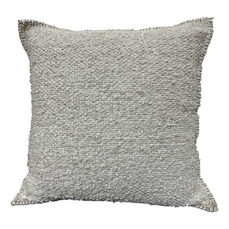 Bouclair Sculpture Living Nariko Cushion White 48 x 48 cm