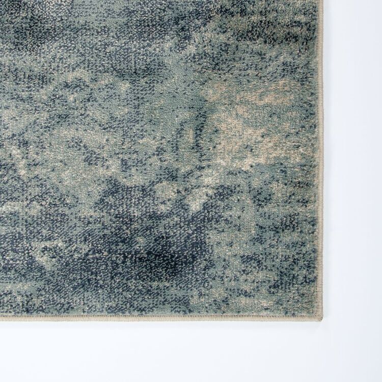 Limon Lunar Rug Slate Blue