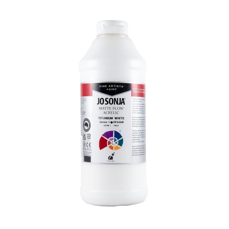 Jo Sonja Series 1 Titanium Acrylic Paint Titanium White