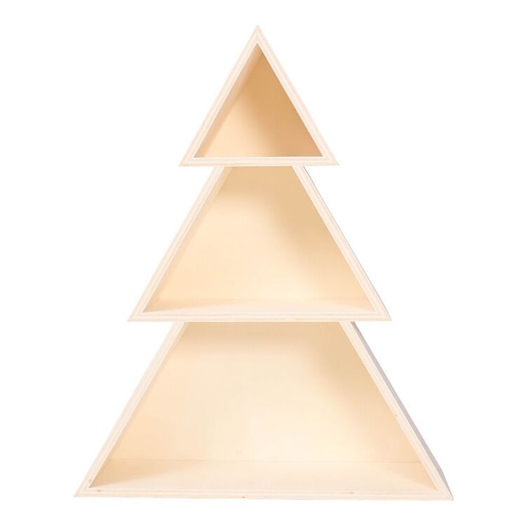 Tree Storage Rack Jolly & Joy Wooden Tree Storage Rack Natural