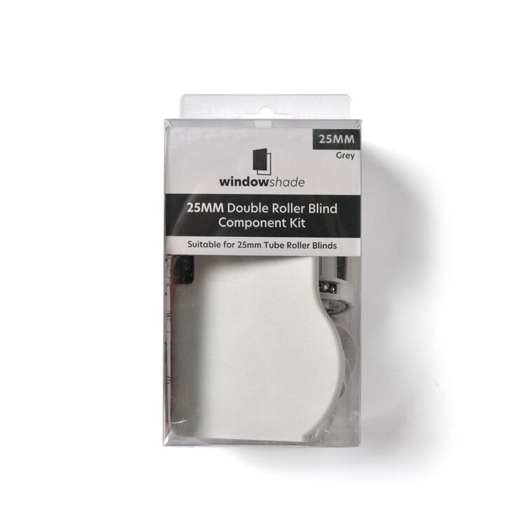 Windowshade Dual Roller Blind Component Kit Grey 38 mm | Spotlight New ...