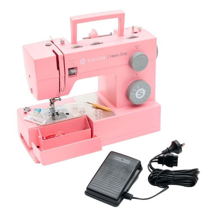 Pink Procolored Machine Singer 4411 Heavy Duty Pink Sewing Machine | Spotlight Australia