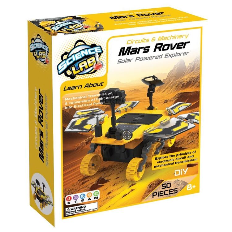 Science Lab Mars Rover Solar Powered Explorer Multicoloured | Spotlight ...