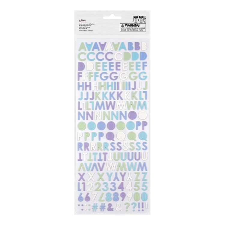 Dimensions Mini Foam Sticker Multicoloured