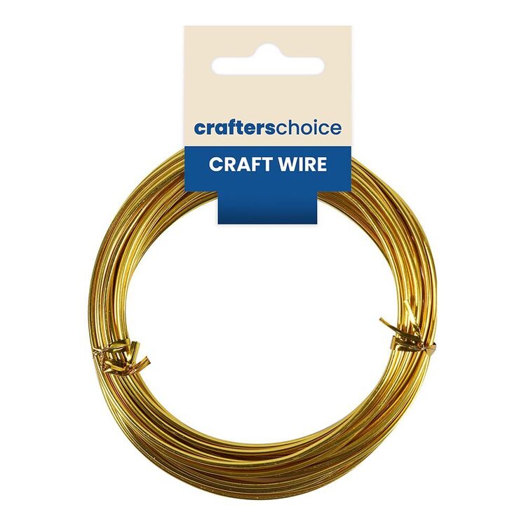 Ribtex Craft Wire 12 Gauge Bulk Pack Gold