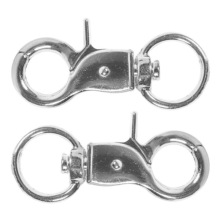 Ke Clips Ribtex Swivel Round Key Clips 2 Pieces Silver | Spotlight Australia